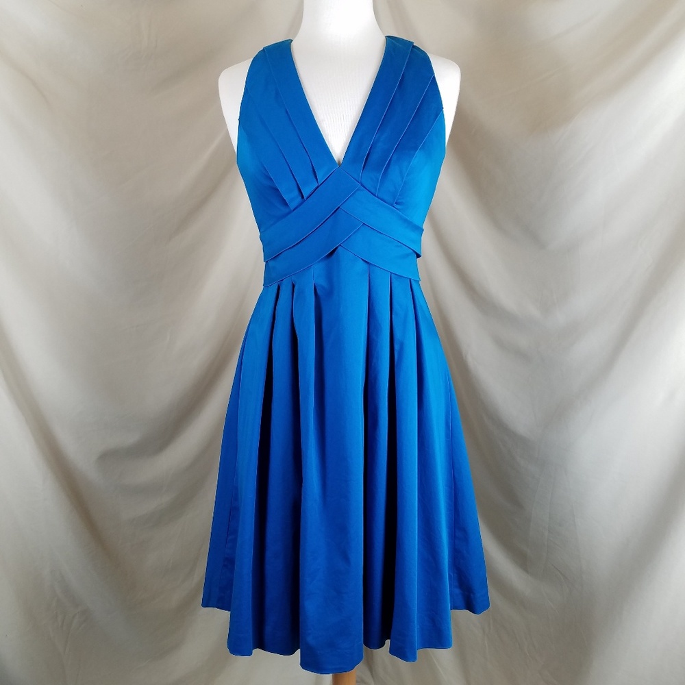 Calvin Klein V-Neck Sleeveless Dress